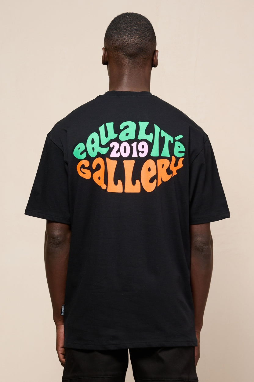 EDINA OVERSIZED TEE | BLACK