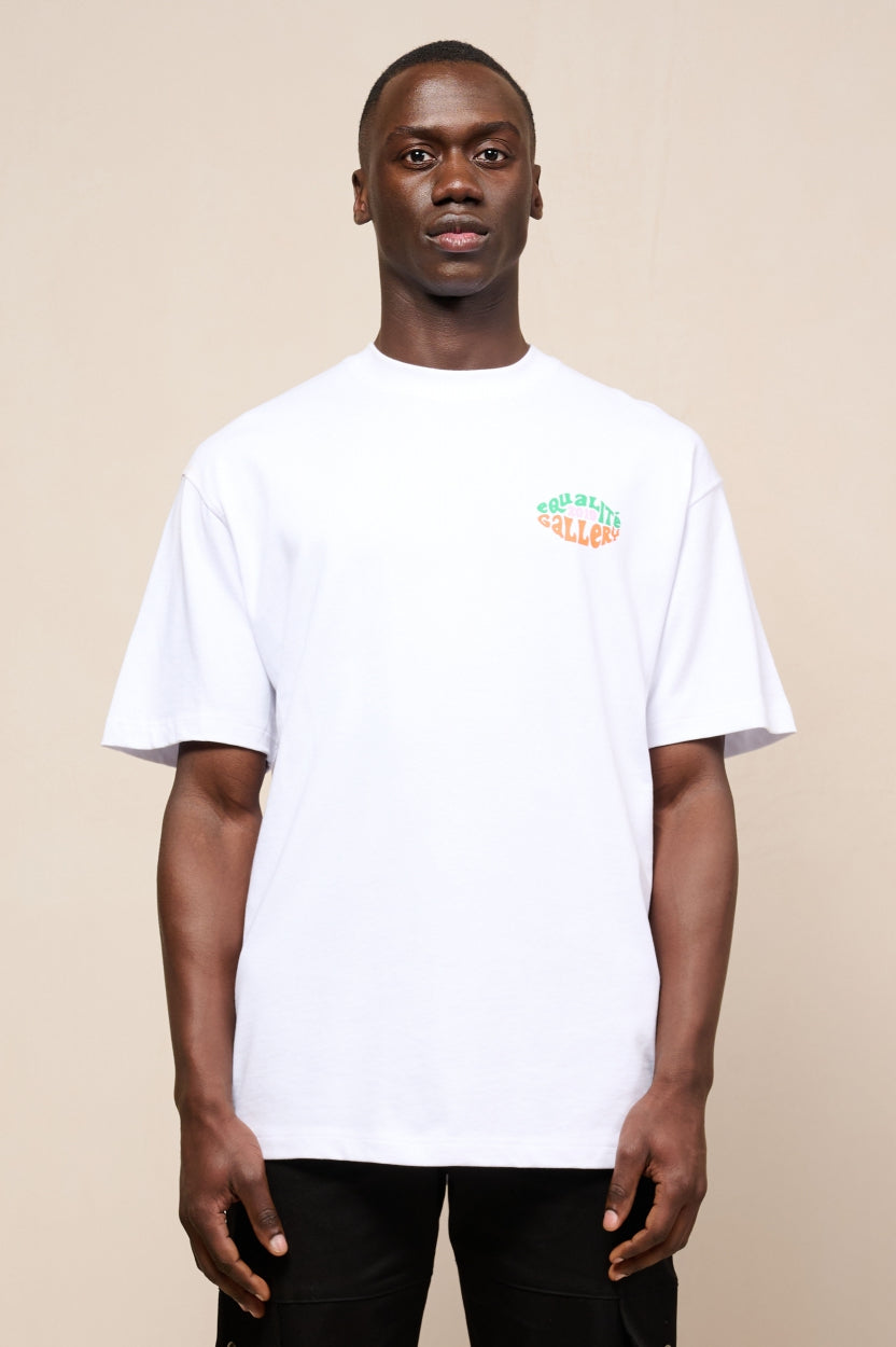 EDINA OVERSIZED TEE | WHITE