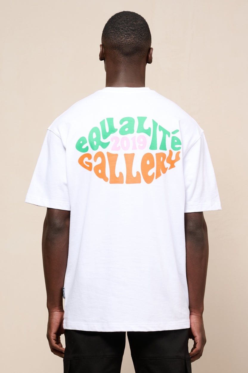 EDINA OVERSIZED TEE | WHITE