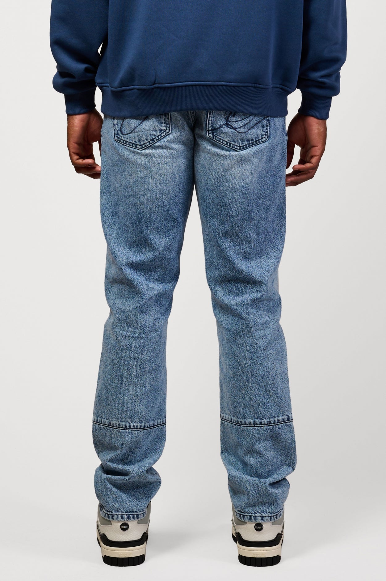 FELIX STRAIGHT FIT JEANS | MID BLUE