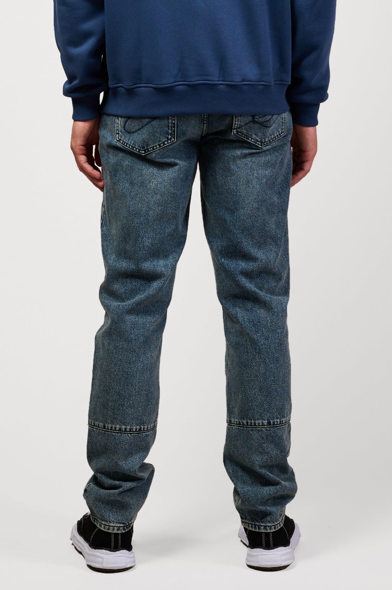 FELIX STRAIGHT FIT JEANS | MID INDIGO