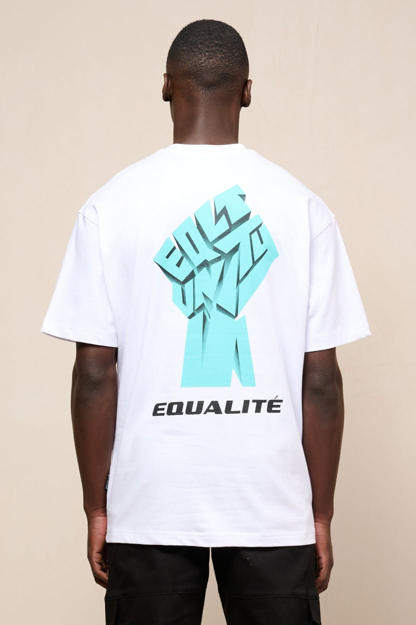FIST OVERSIZED TEE | WHITE