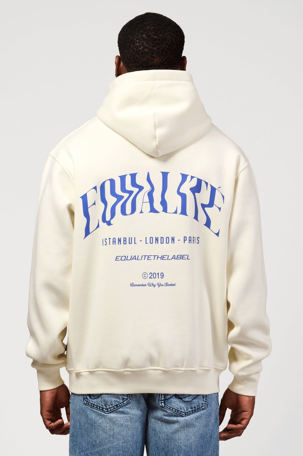 MAU OVERSIZED HOODIE | OFF WHITE