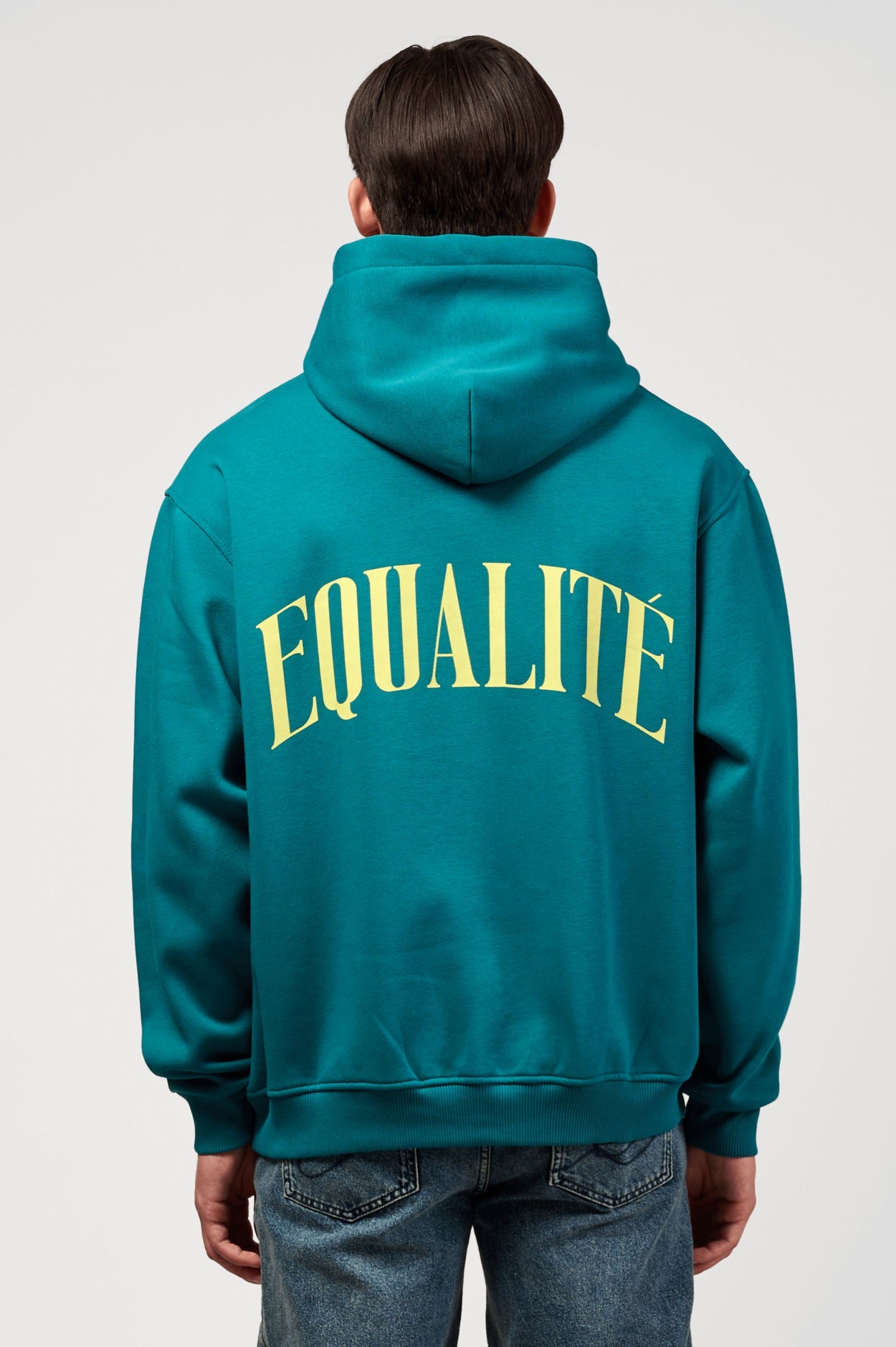 OLIVER OVERSIZED HOODIE | PETROL