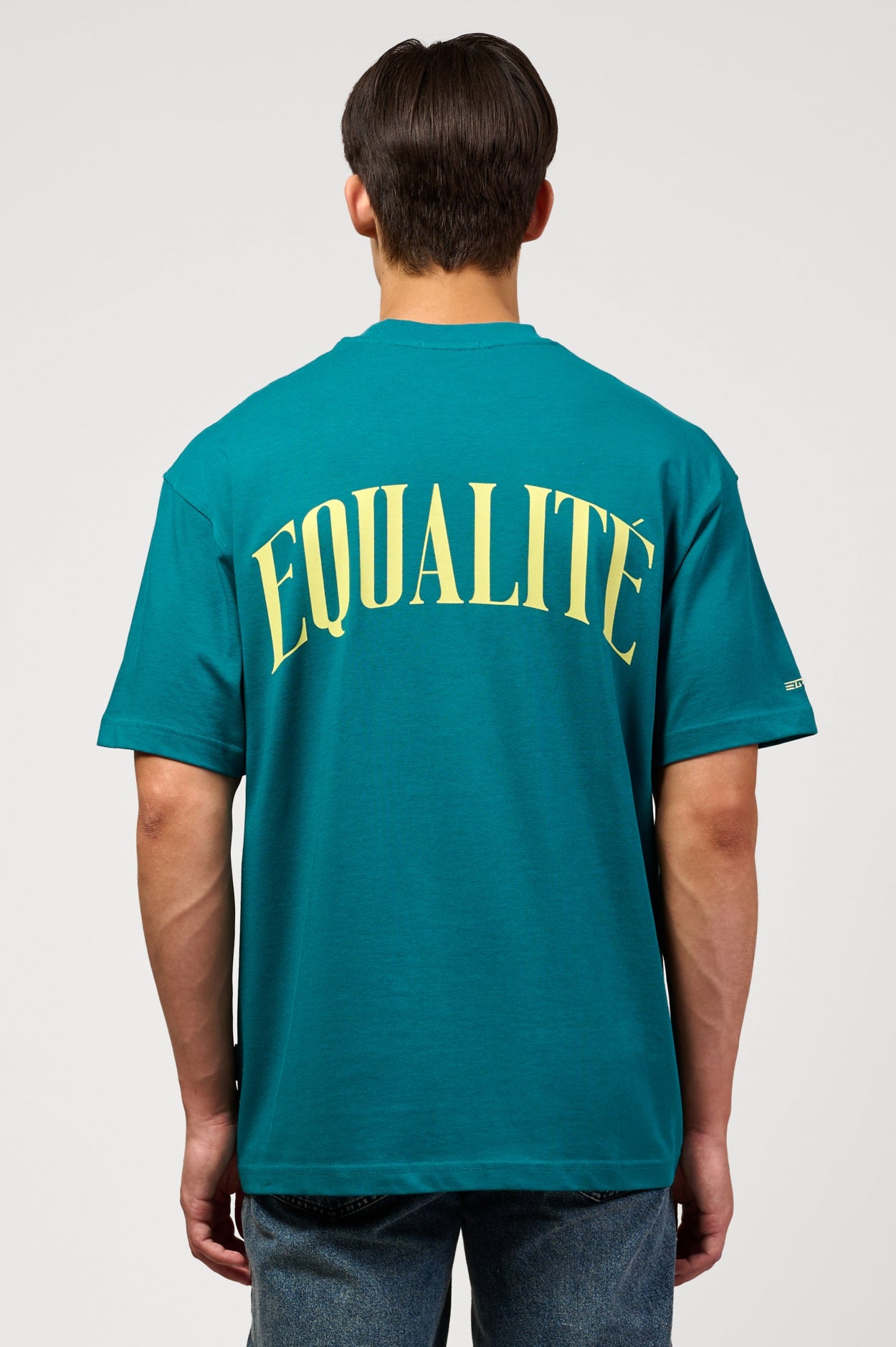 OLIVER OVERSIZED TEE | PETROL
