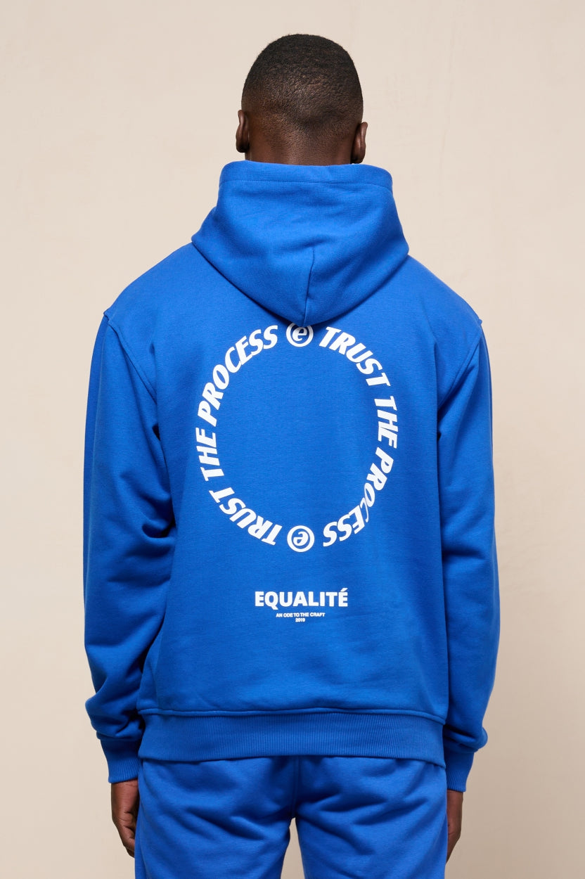 PIERE OVERSIZED HOODIE | BLUE