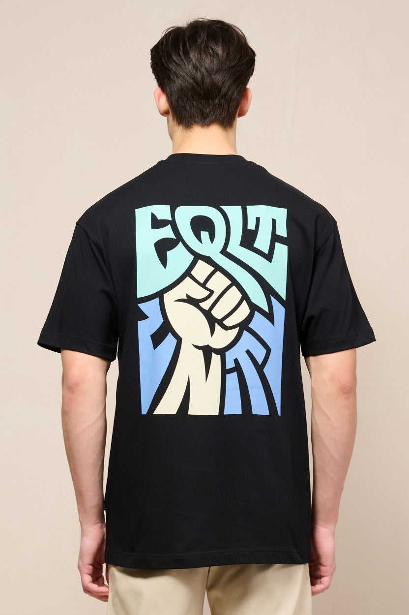 UNITY OVERSIZED TEE | BLACK