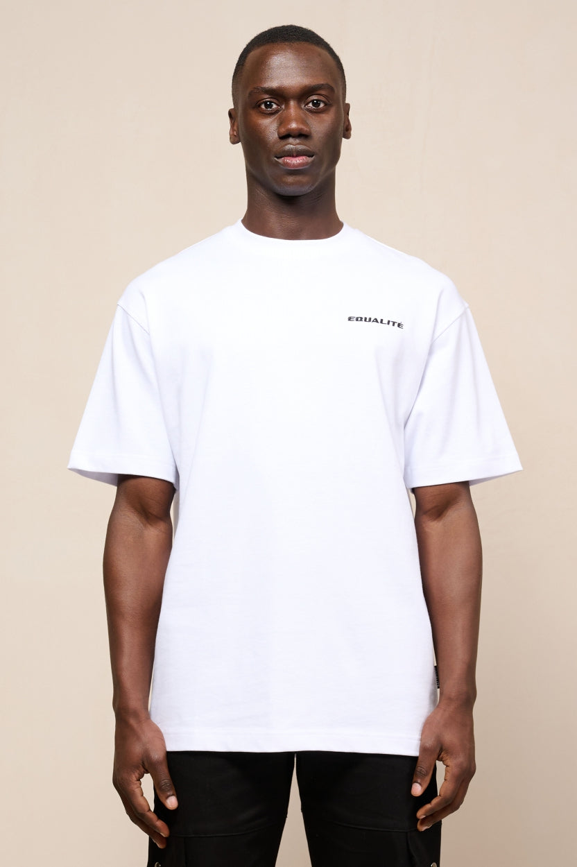UNITY OVERSIZED TEE | WHITE
