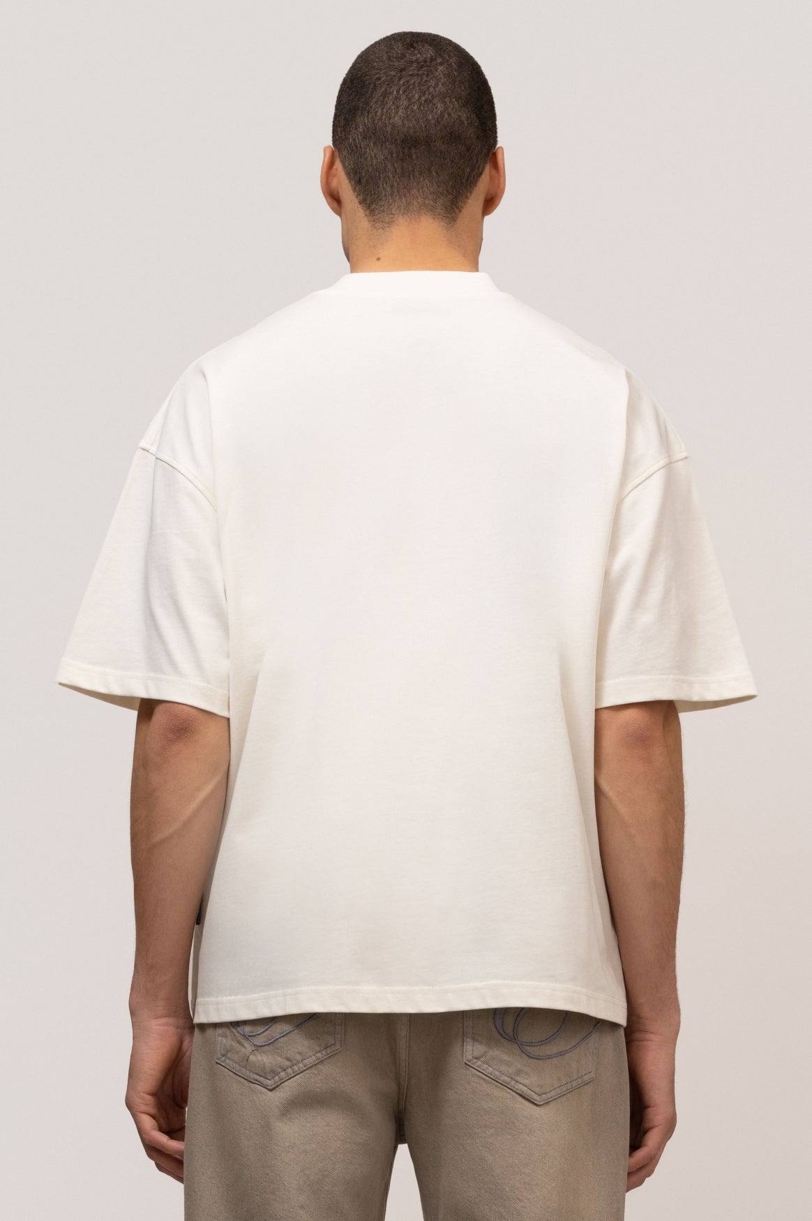 EAGLE BOXY TEE | OFF-WHITE