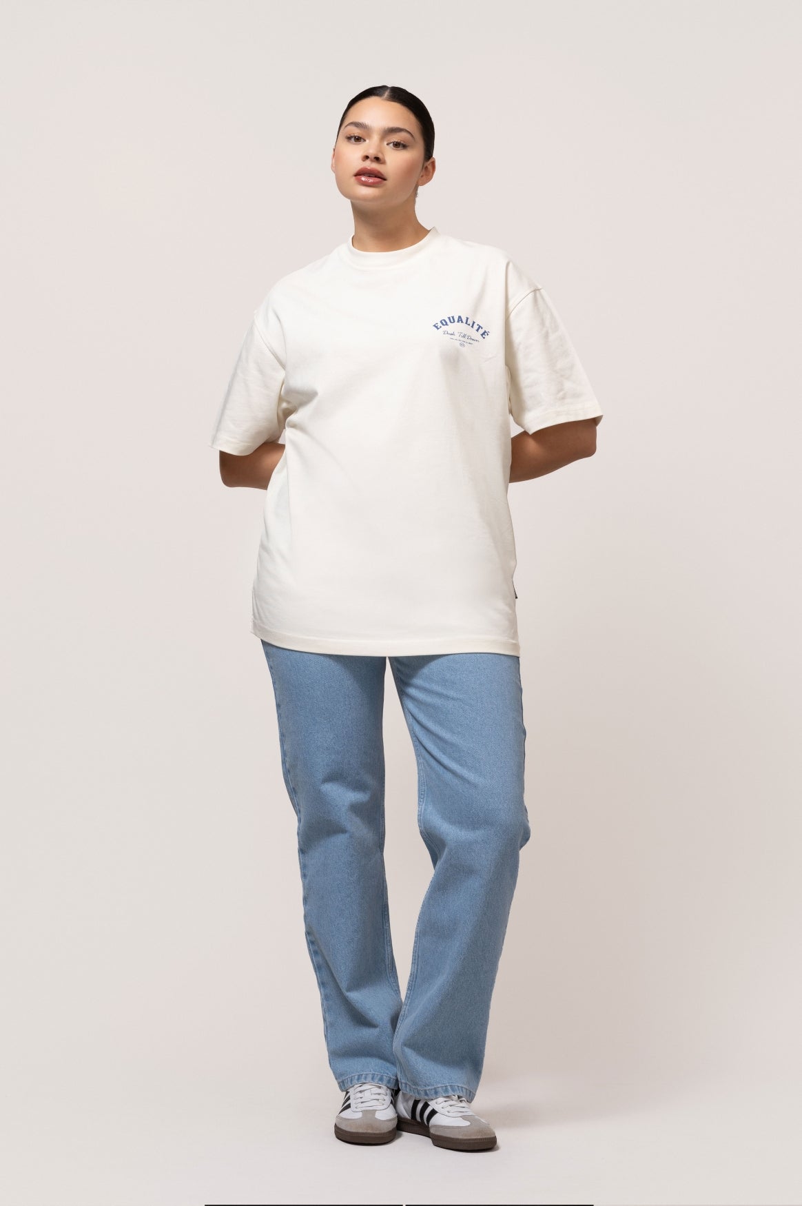 Estel Oversized Tee | Off-white