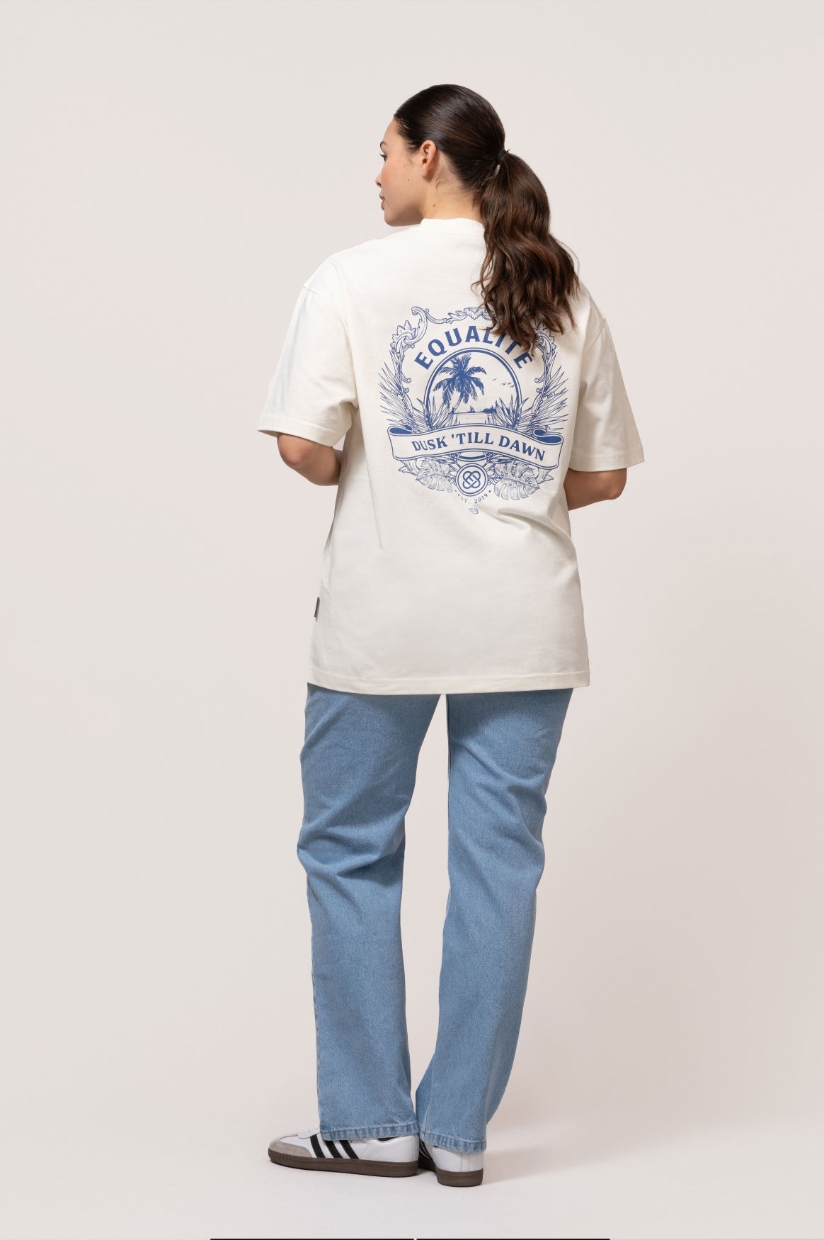 Estel Oversized Tee | Off-white