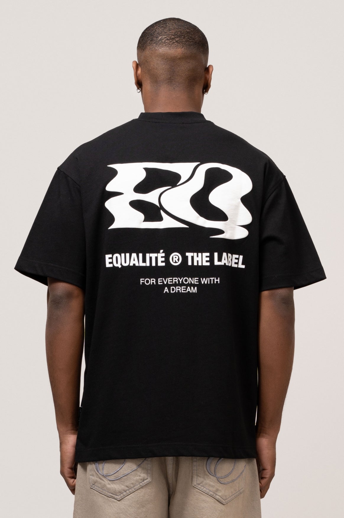 HEAT OVERSIZED TEE | BLACK