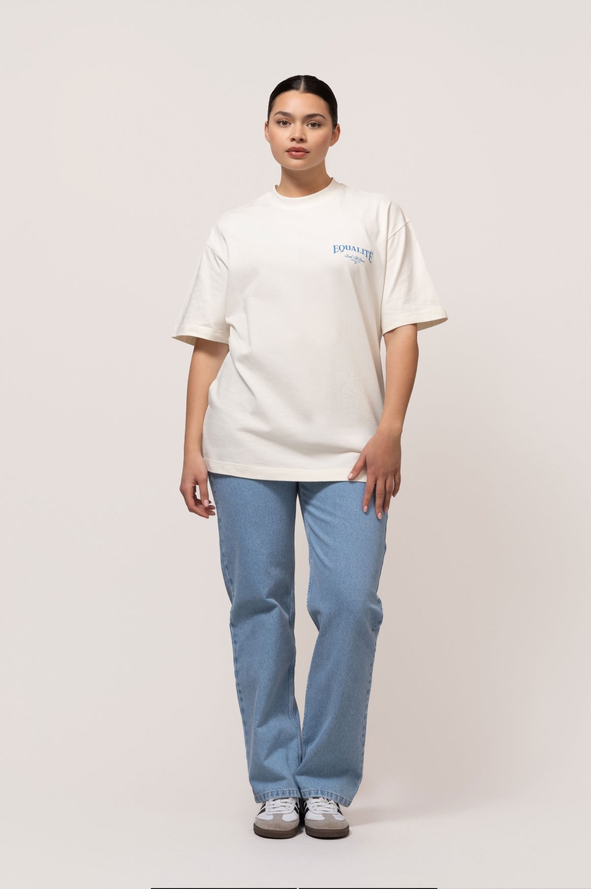 Zora Oversized Tee | Off-white