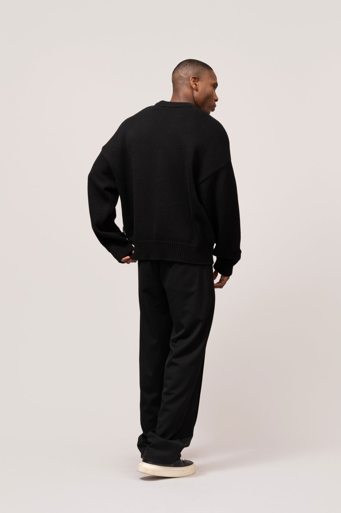 CELESTE KNIT SWEATER | BLACK