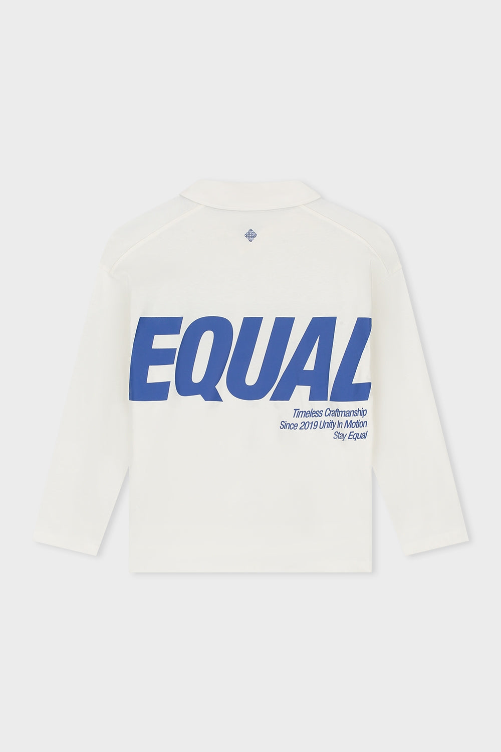 ELIA LONGSLEEVE POLO | OFF-WHITE