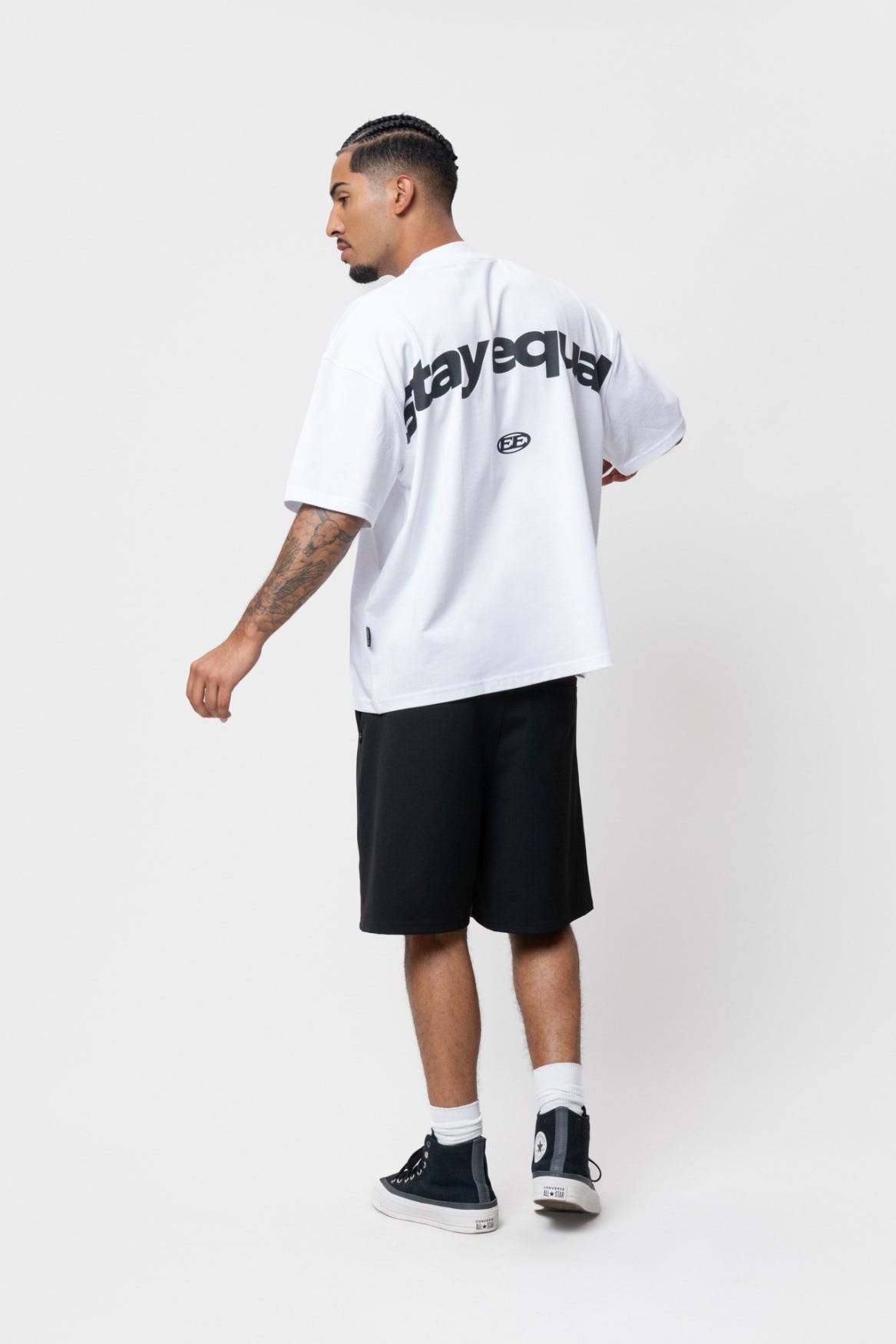 TRISTAN TAILORED SHORTS | BLACK