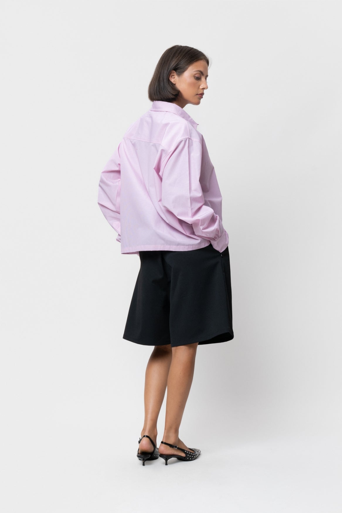 TRISTAN TAILORED SHORTS | BLACK