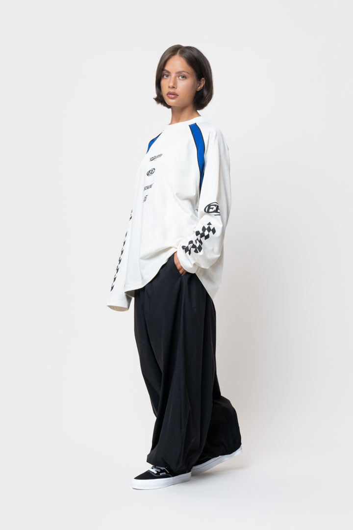 LAP LONGSLEEVE TEE | OFF-WHITE