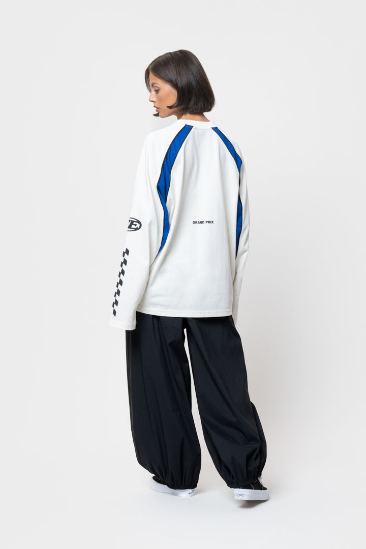LAP LONGSLEEVE TEE | OFF-WHITE