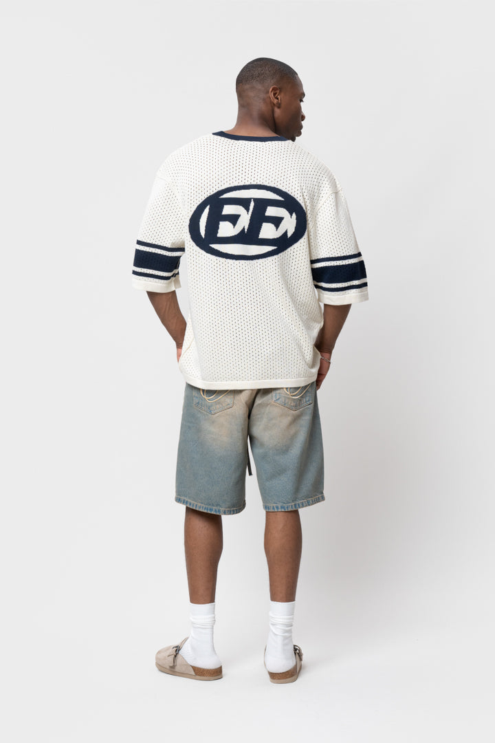 CHARLES KNIT JERSEY TEE | OFF-WHITE