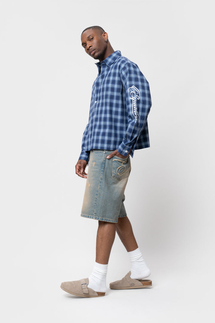 FLANNEL SHIRT | BLUE