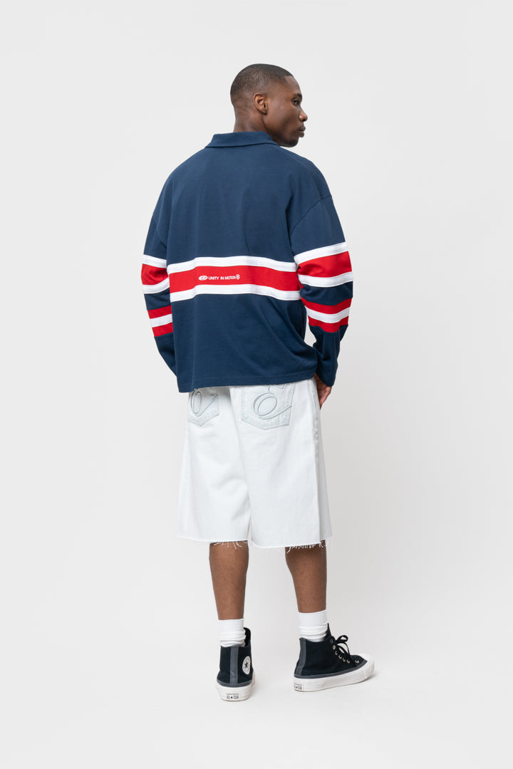 AXEL LONGSLEEVE POLO | NAVY