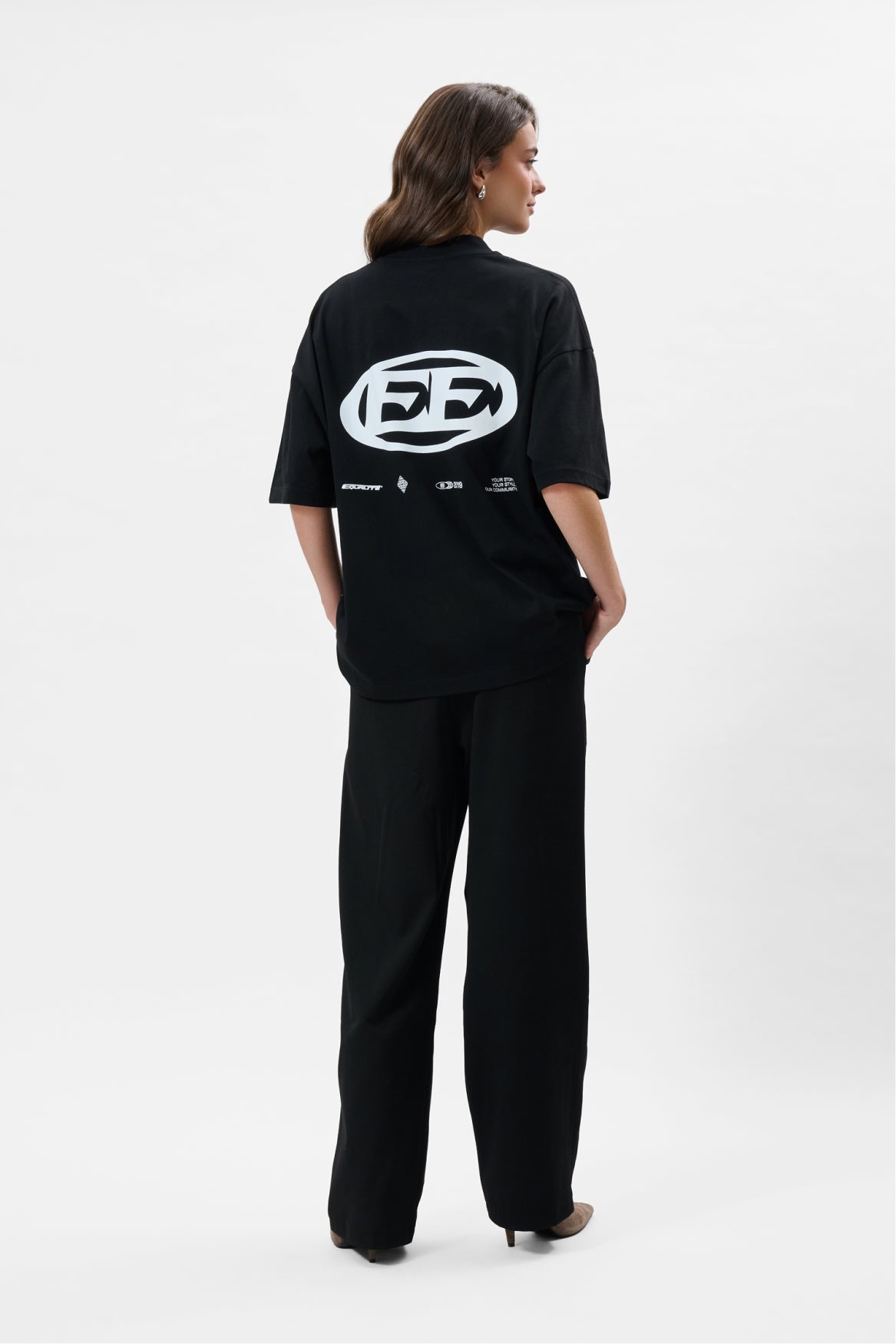 ARENA BOXY TEE | BLACK