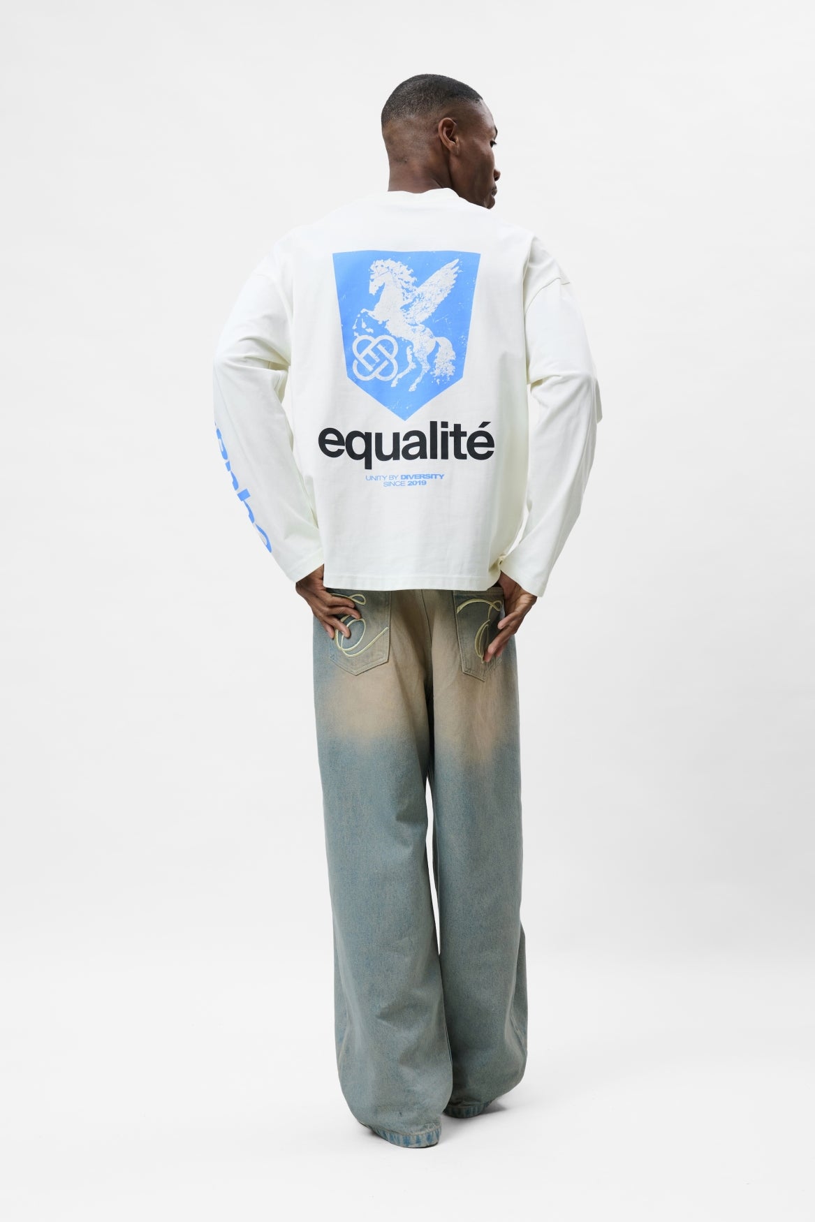 PEGASUS OVERSIZED LONGSLEEVE TEE | OFF-WHITE