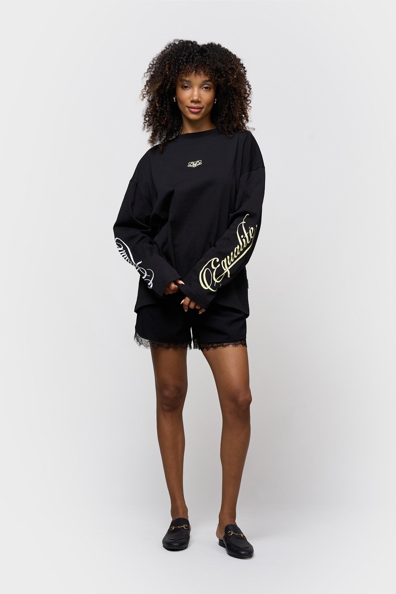FLAGSHIP AMSTERDAM LONGSLEEVE TEE | BLACK