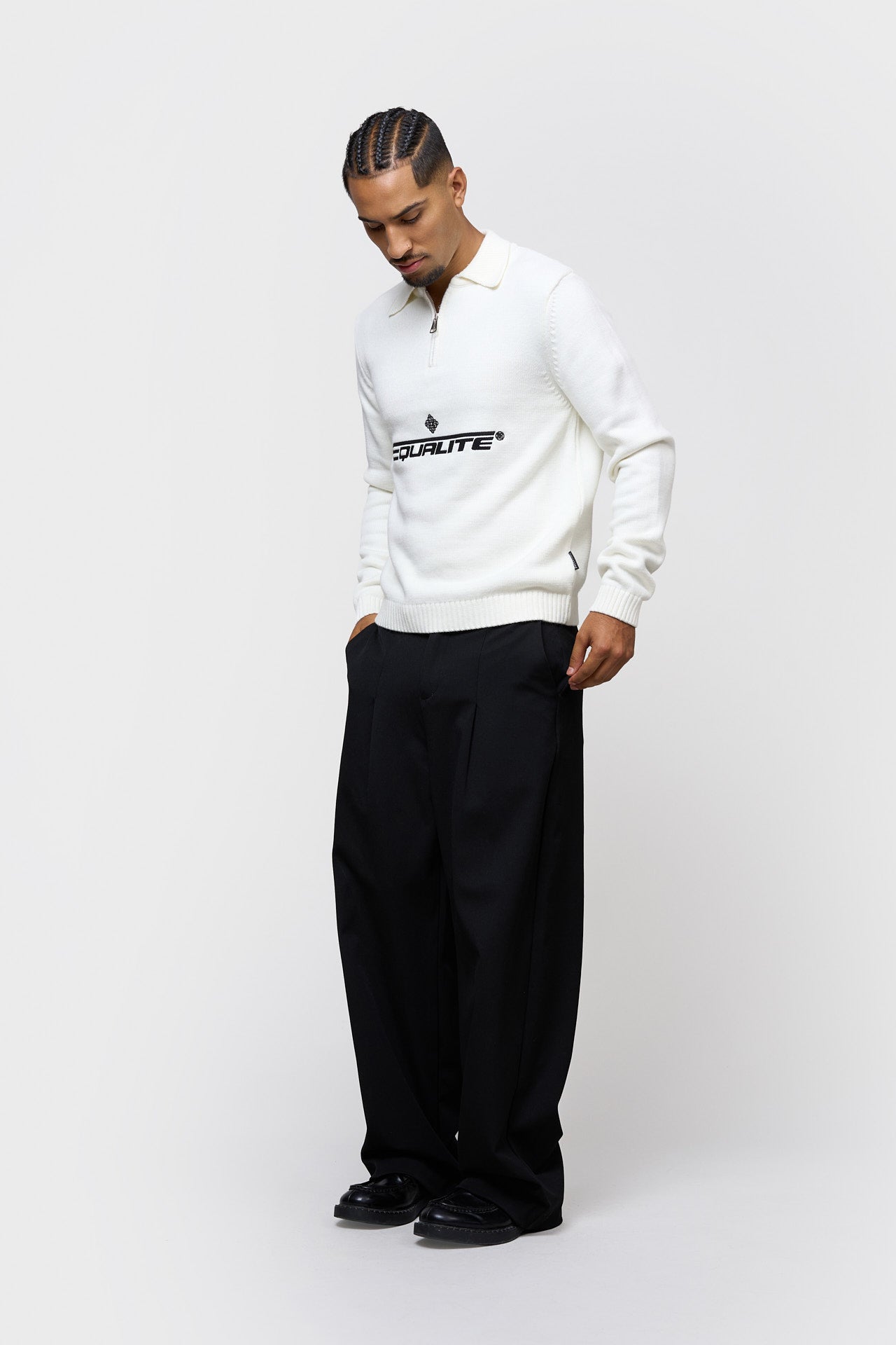 LANE TAILORED PANTS | BLACK