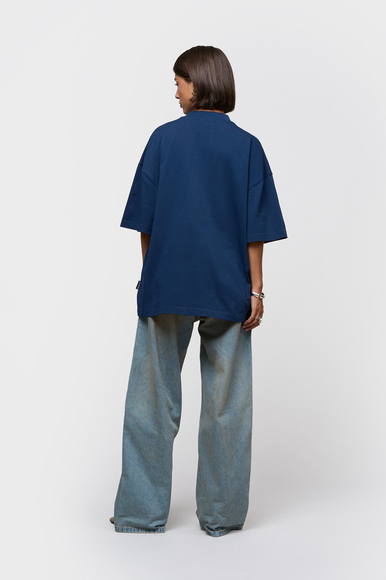 COLLECTIVE BOXY TEE | NAVY