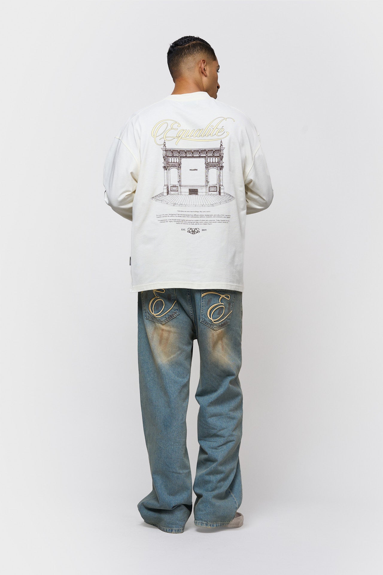 FLAGSHIP AMSTERDAM LONGSLEEVE TEE | OFF-WHITE