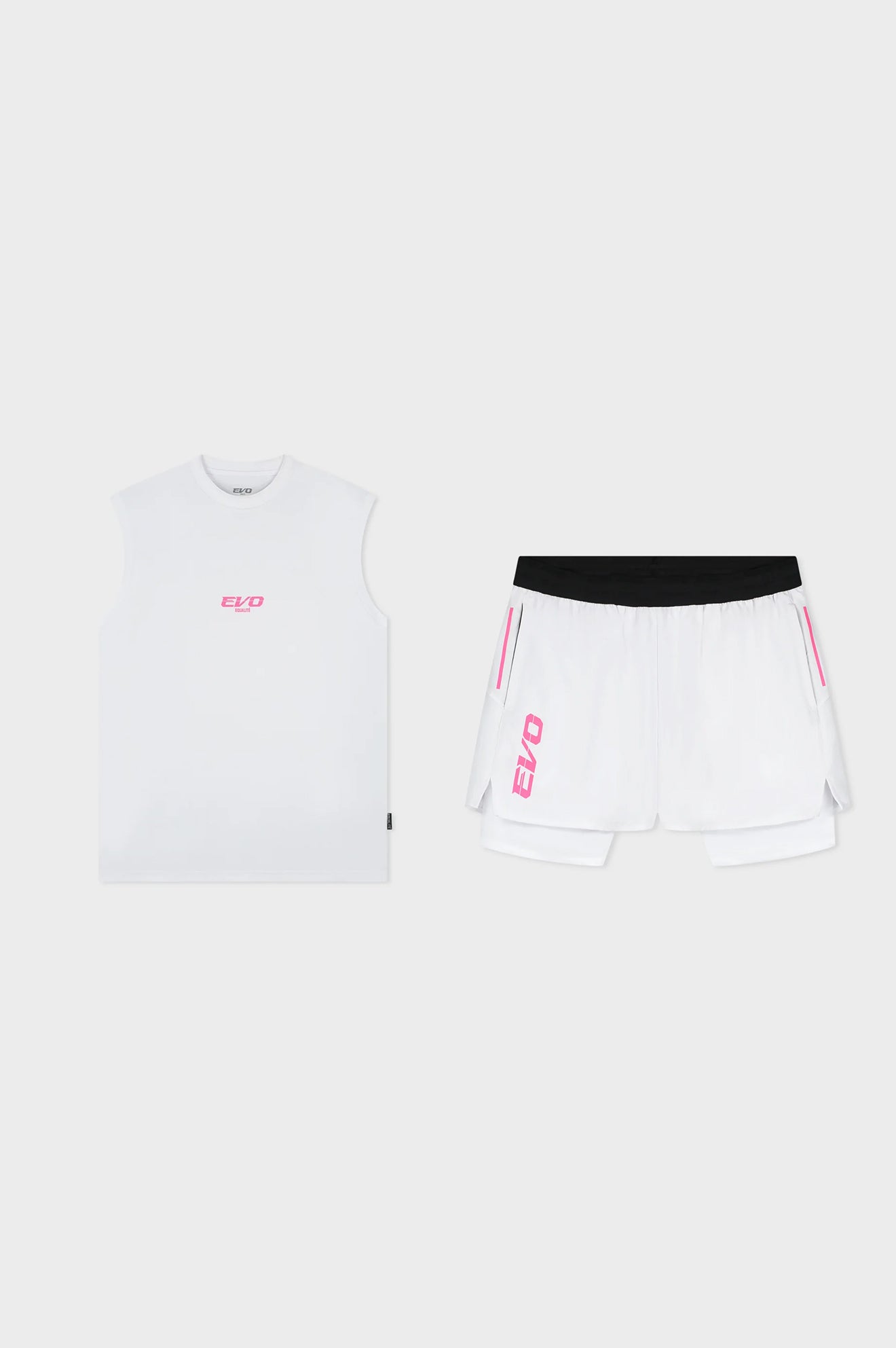 EVO TANK 2-IN-1 SET | WHITE & PINK