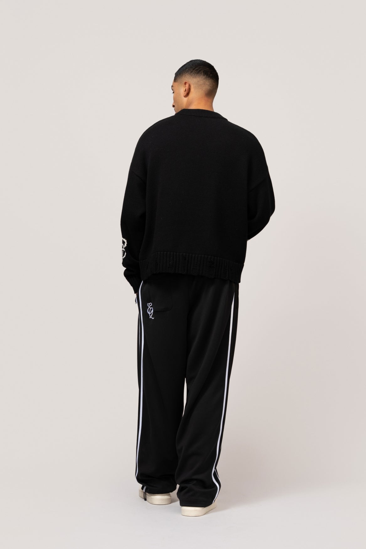 Ava Knit Sweater | Black