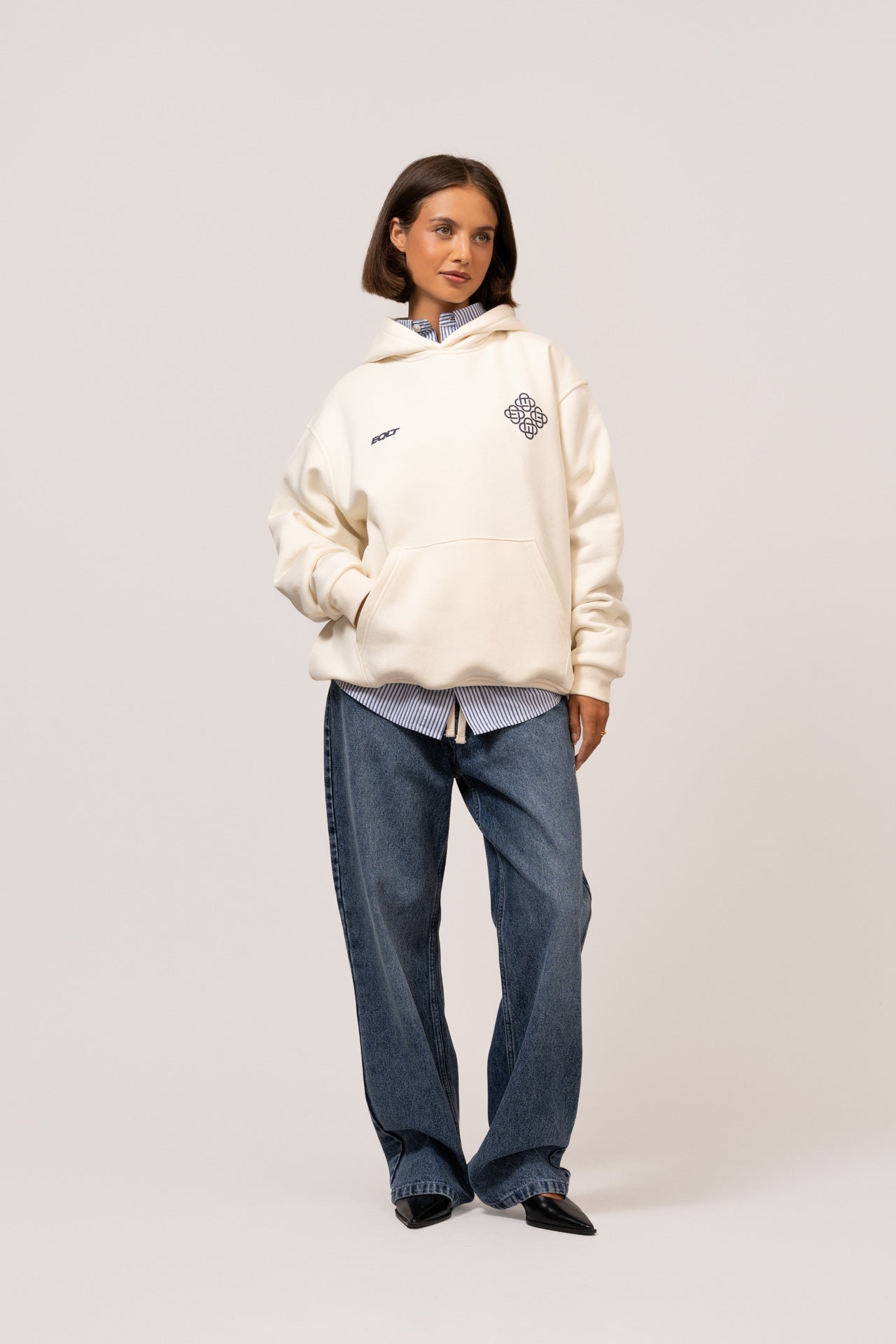EQLT OVERSIED Hoodie | Off-white