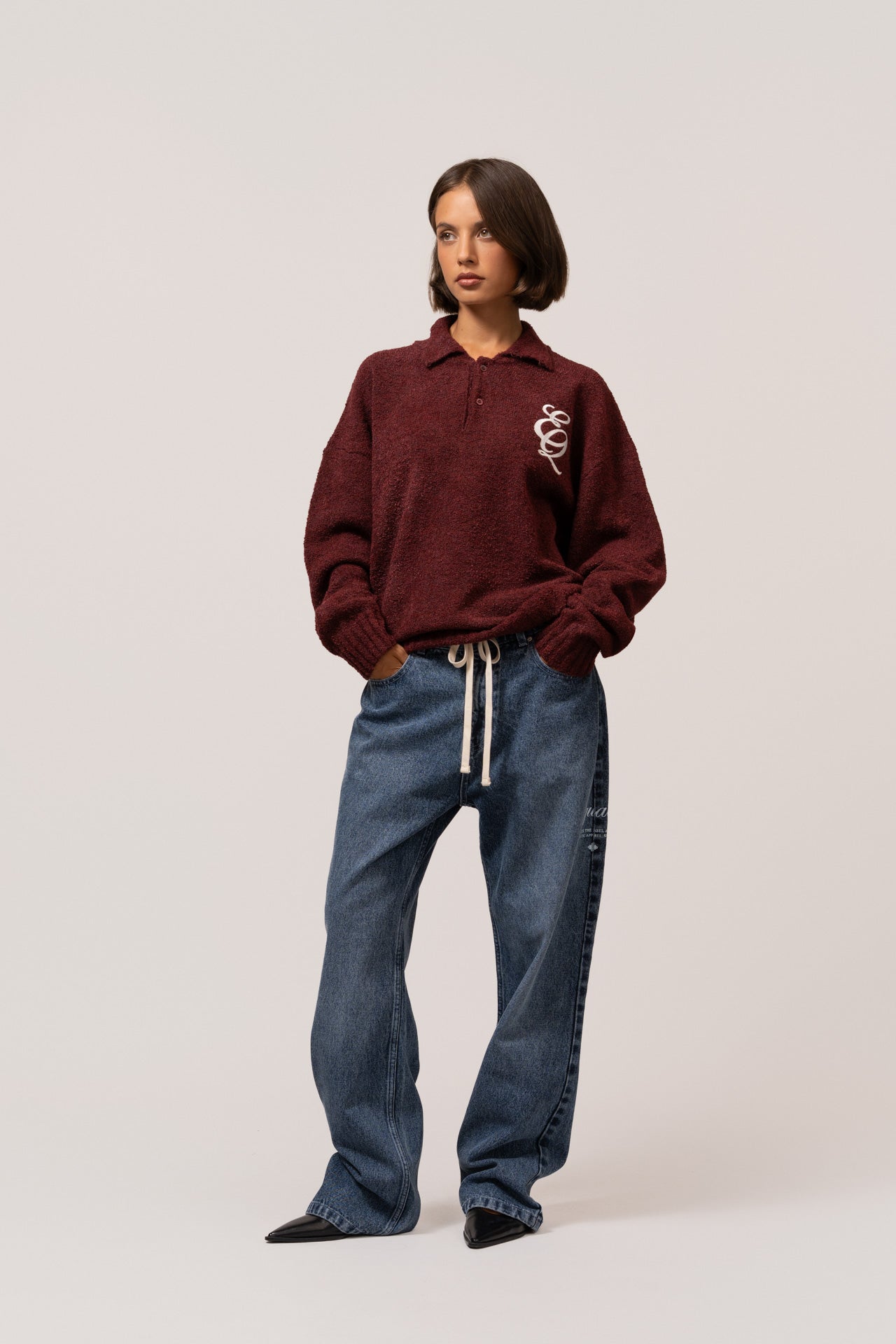 EQ BOUCLE POLO | BURGUNDY