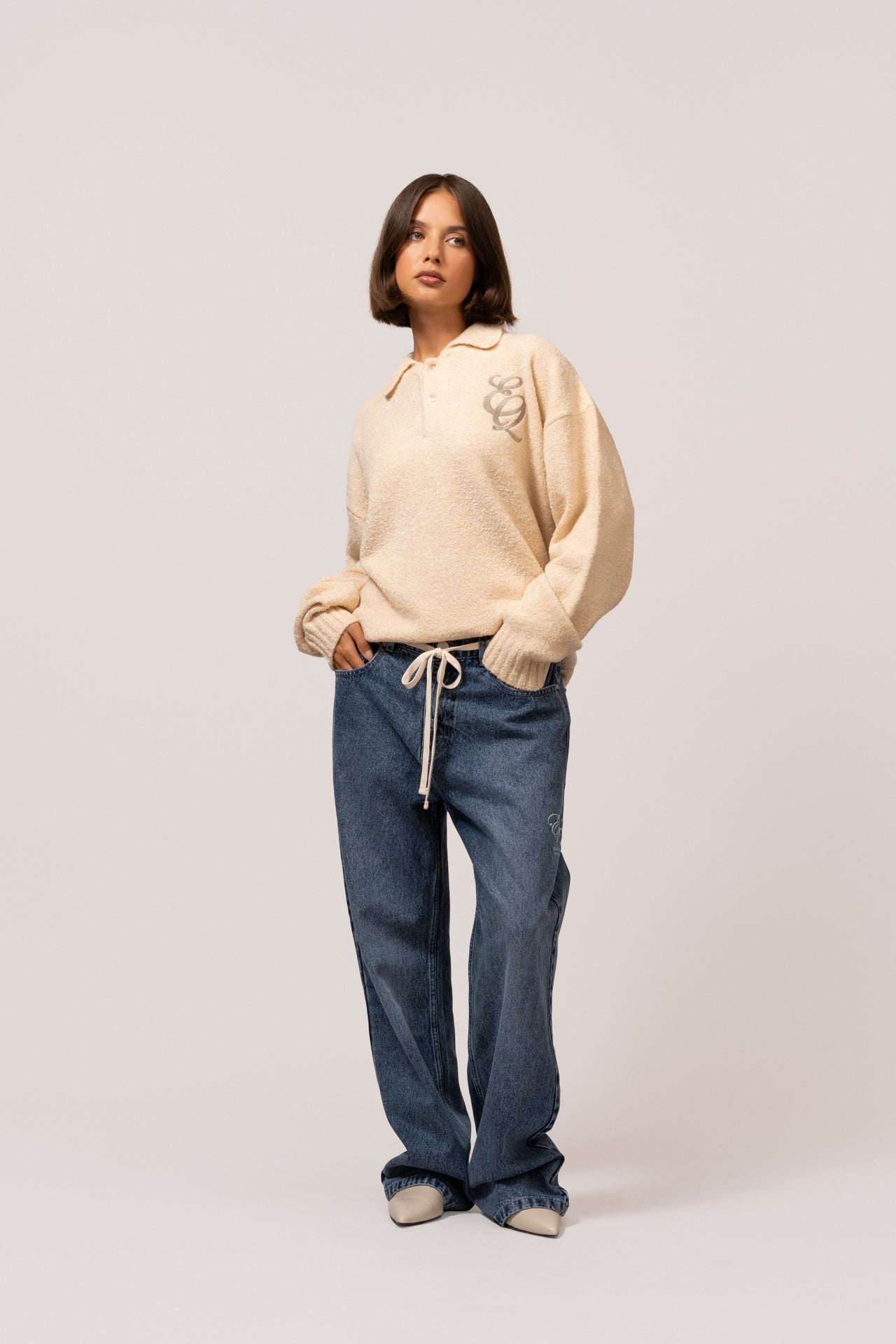 EQ Boucle Polo | Off-white