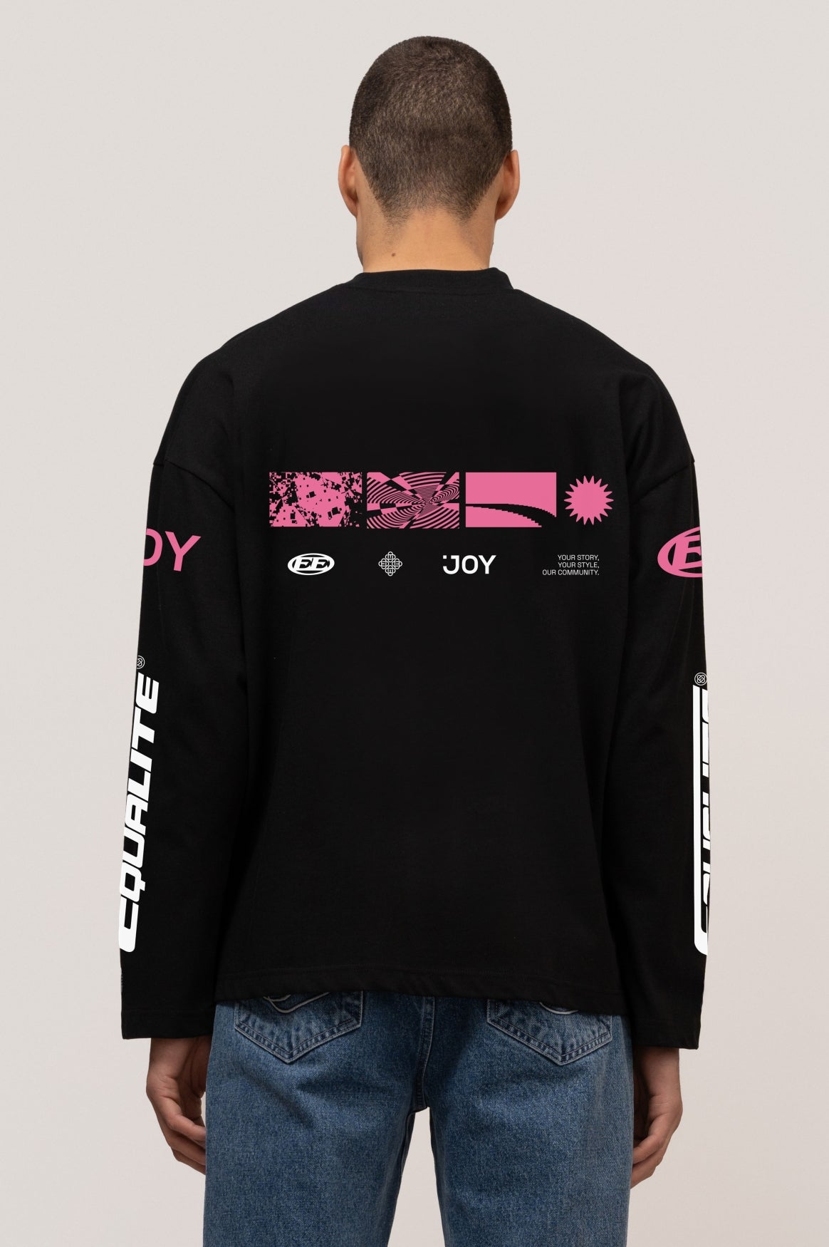 ADRENALINE LONGSLEEVE TEE | BLACK