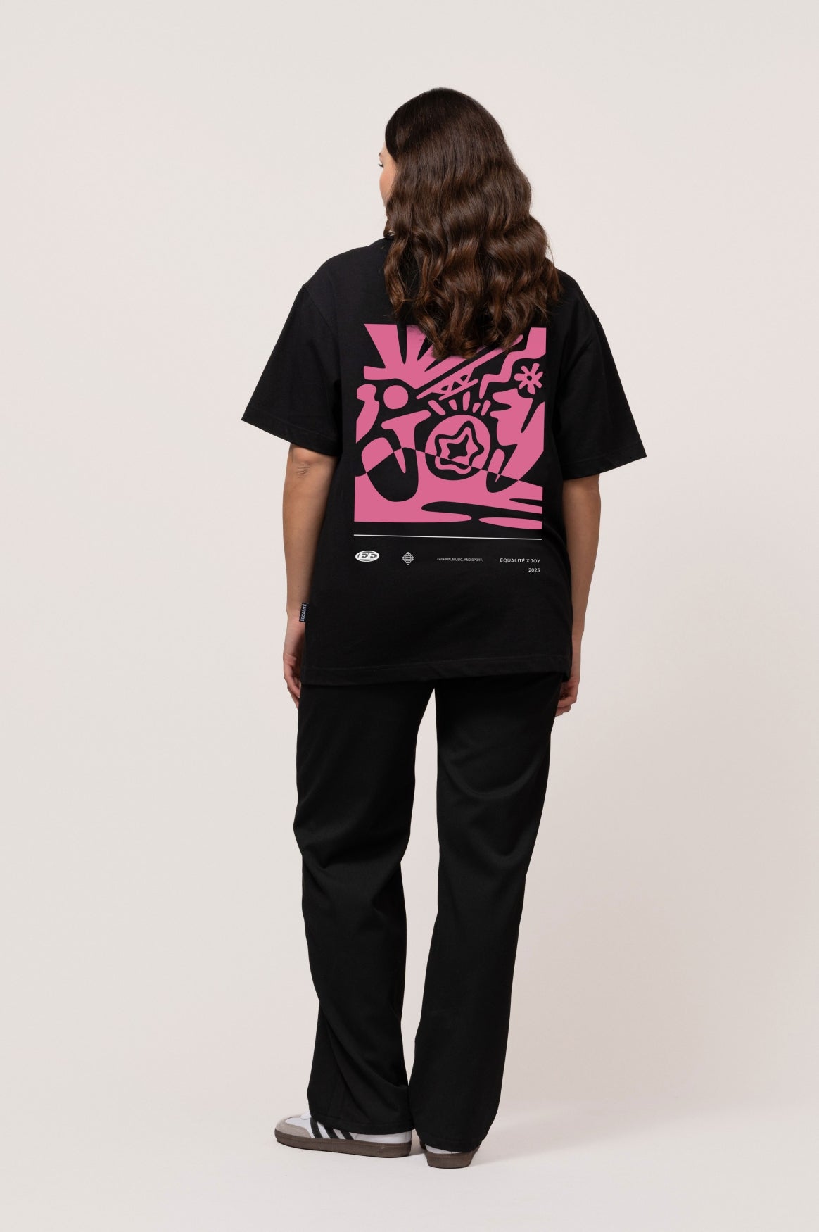 BASSLINE OVERSIZED TEE | BLACK