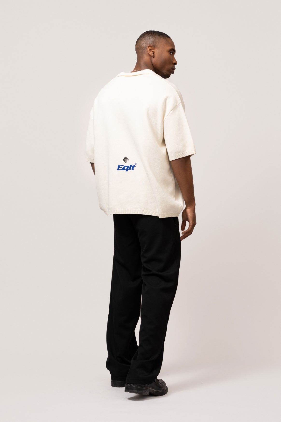 KNIT POLO TEE | OFF-WHITE