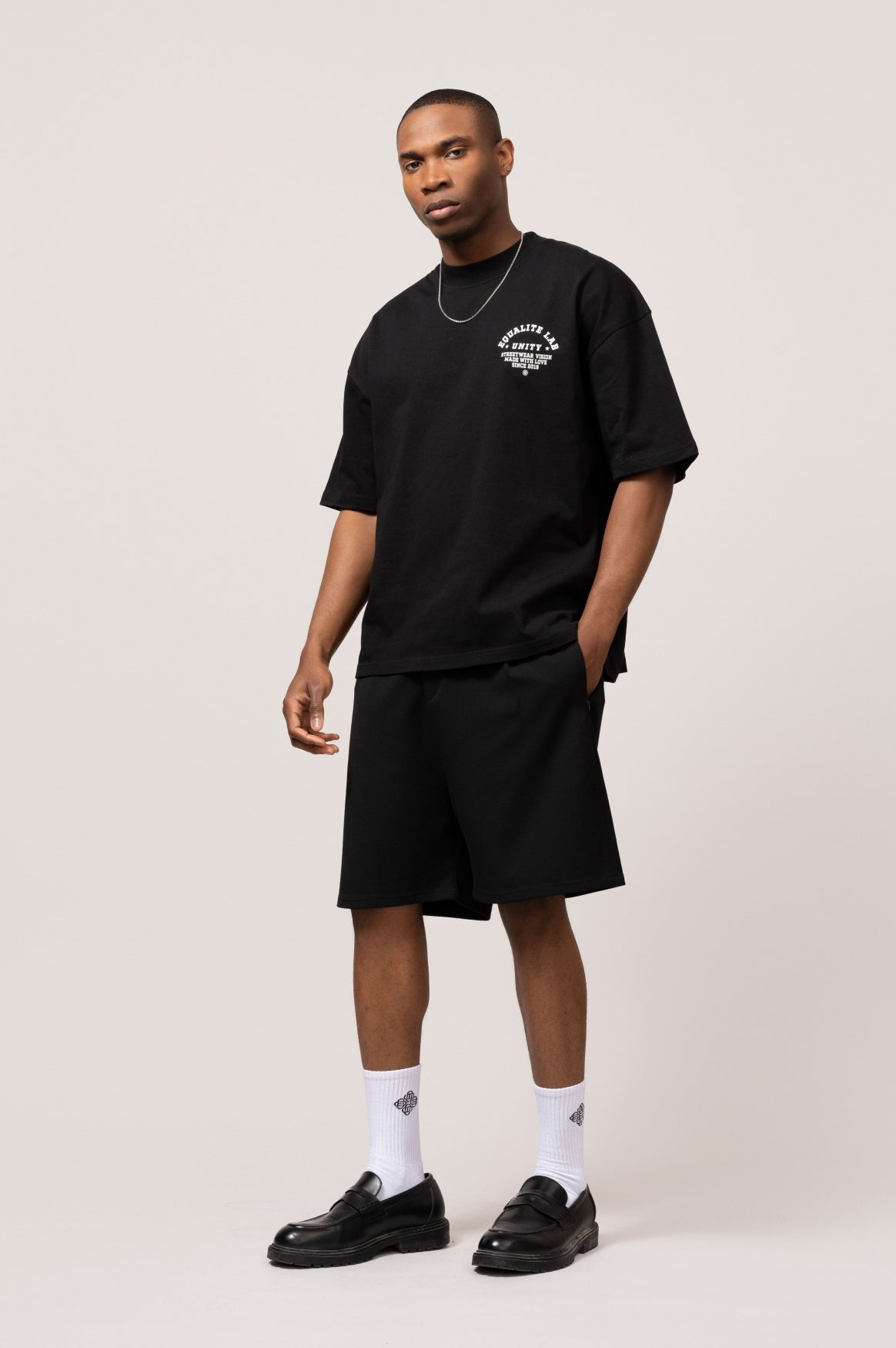 Lucius Boxy Tee | Black