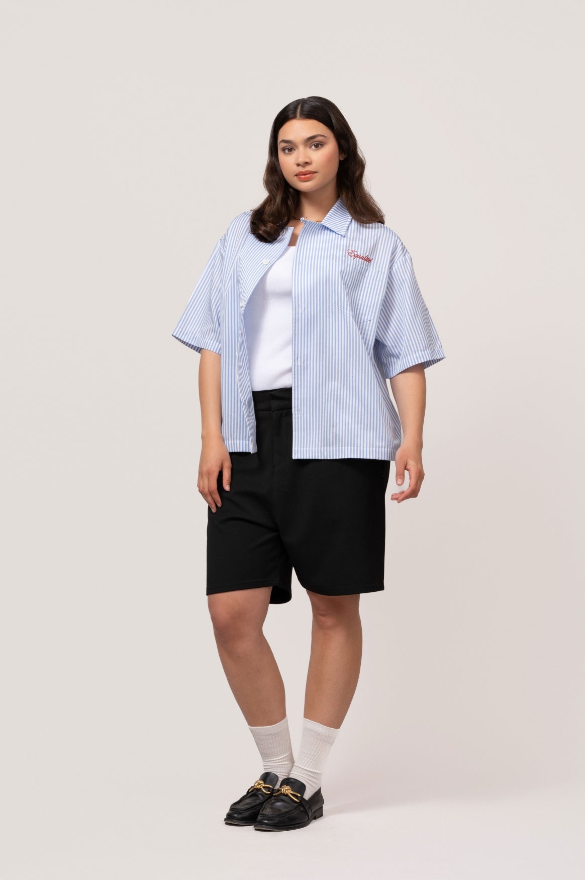 Milo Boxy Shirt | Light Blue