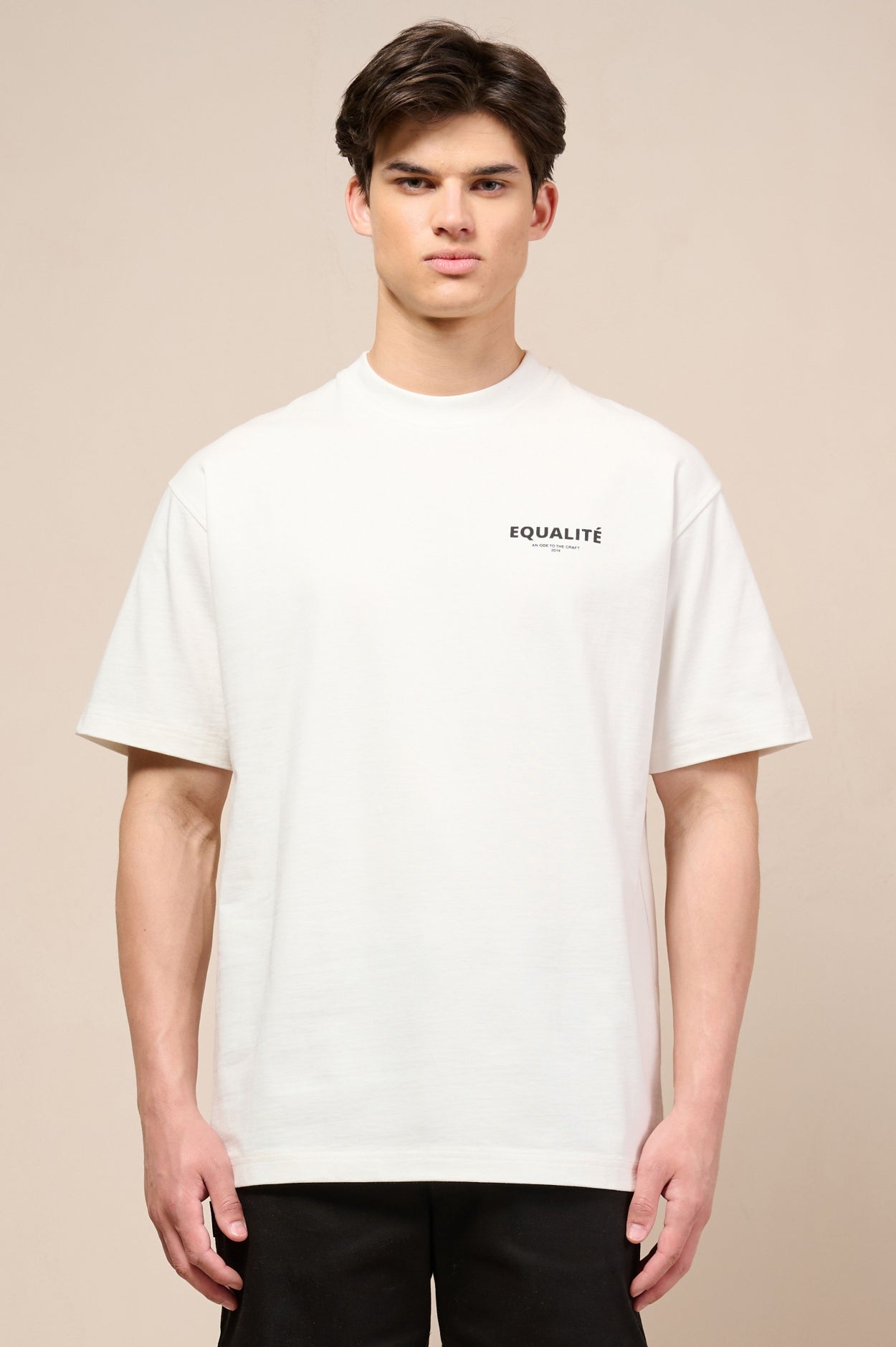 PIERE OVERSIZED TEE | WHITE