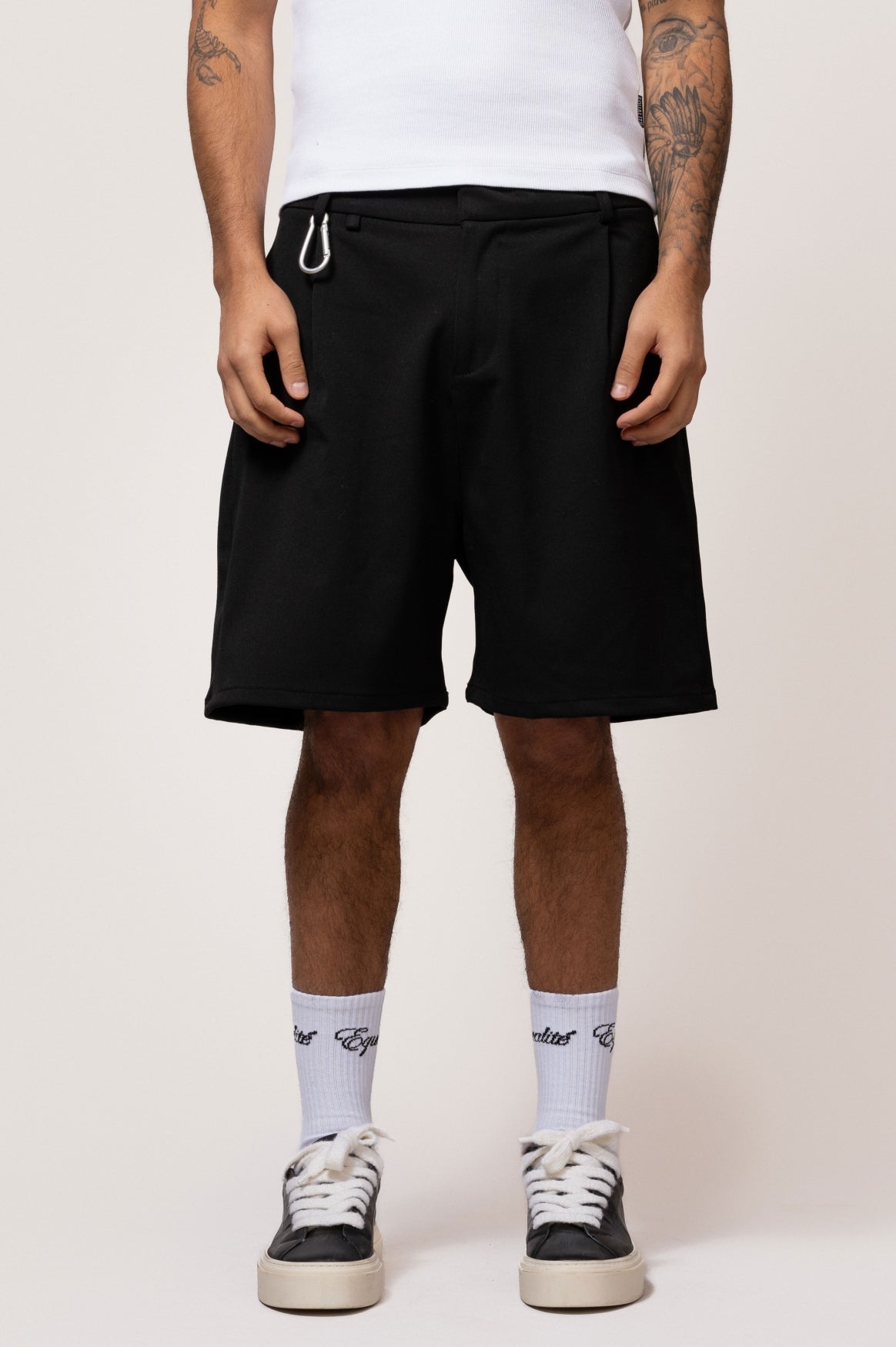 TAILORED SHORTS | BLACK
