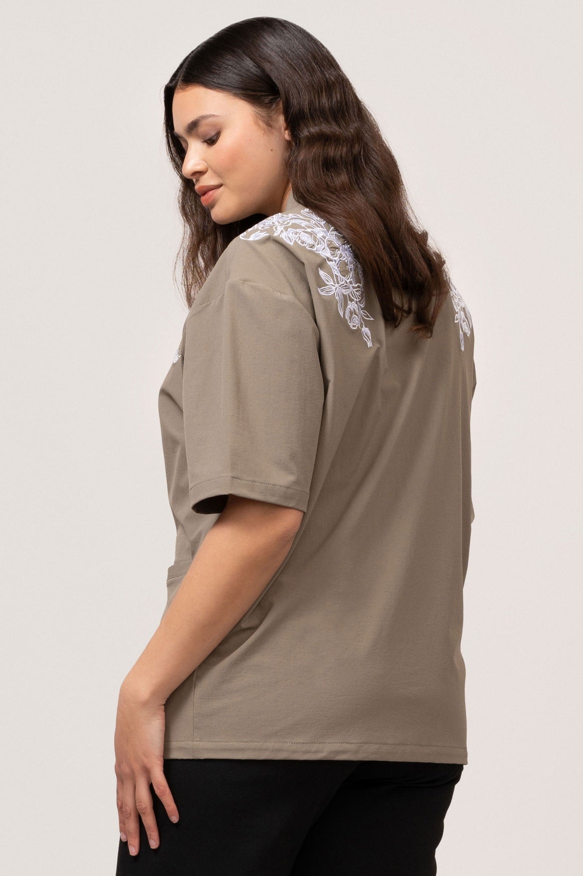 ELI SHIRT | TAUPE