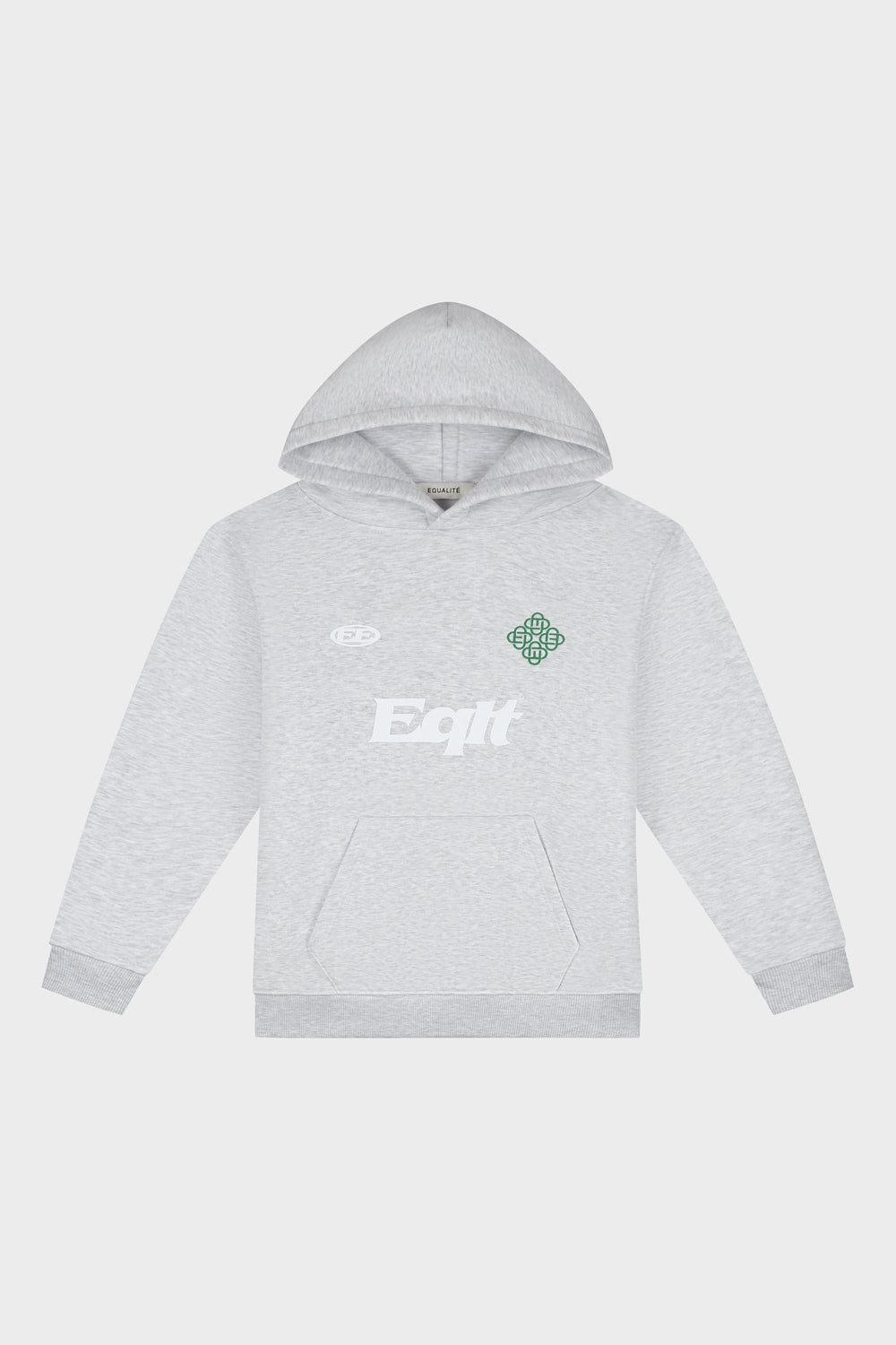 JERSEY OVERSIZED HOODIE | GREY MELANGE