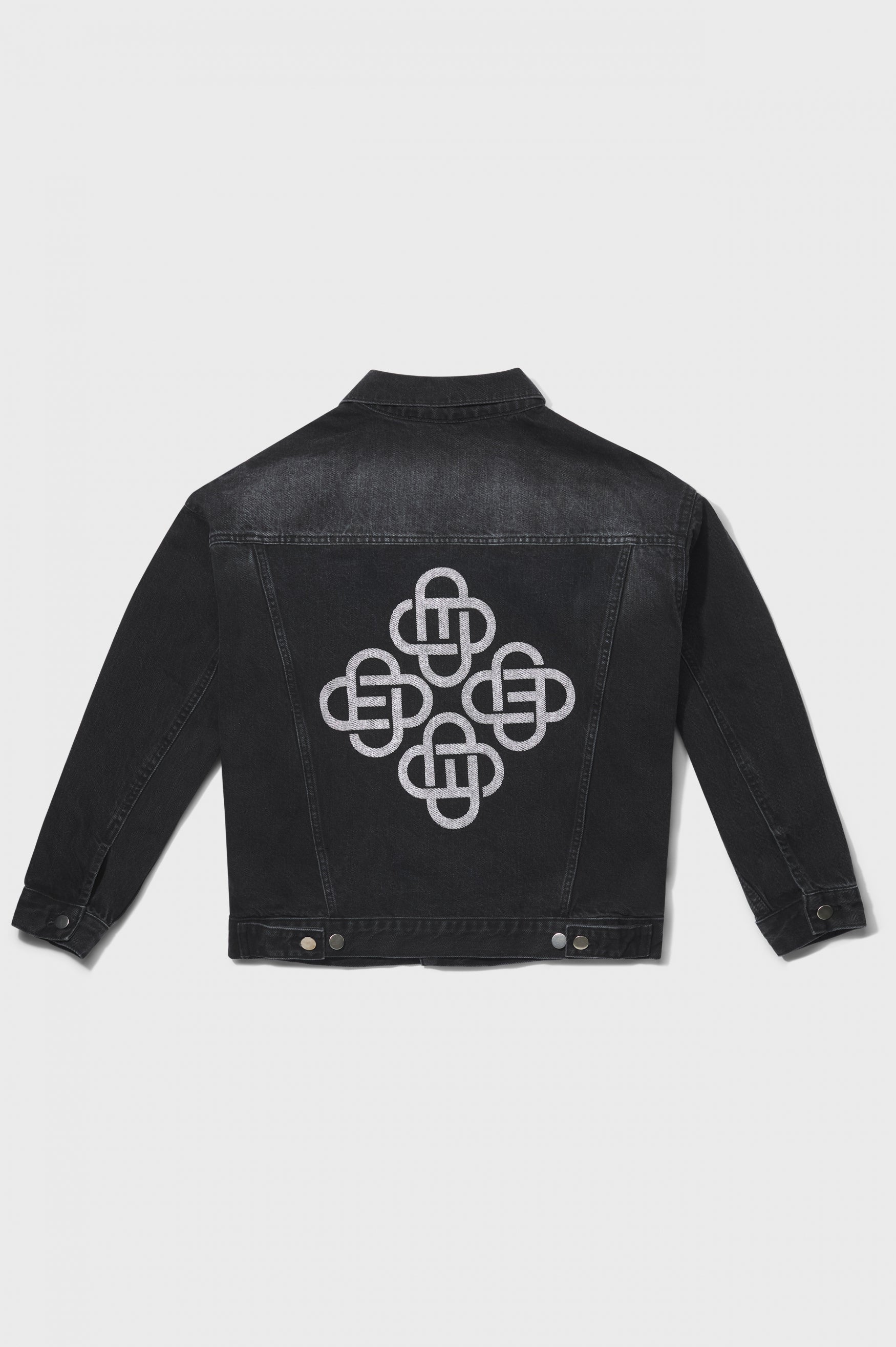 SYMBOL DENIM JACKET | BLACK