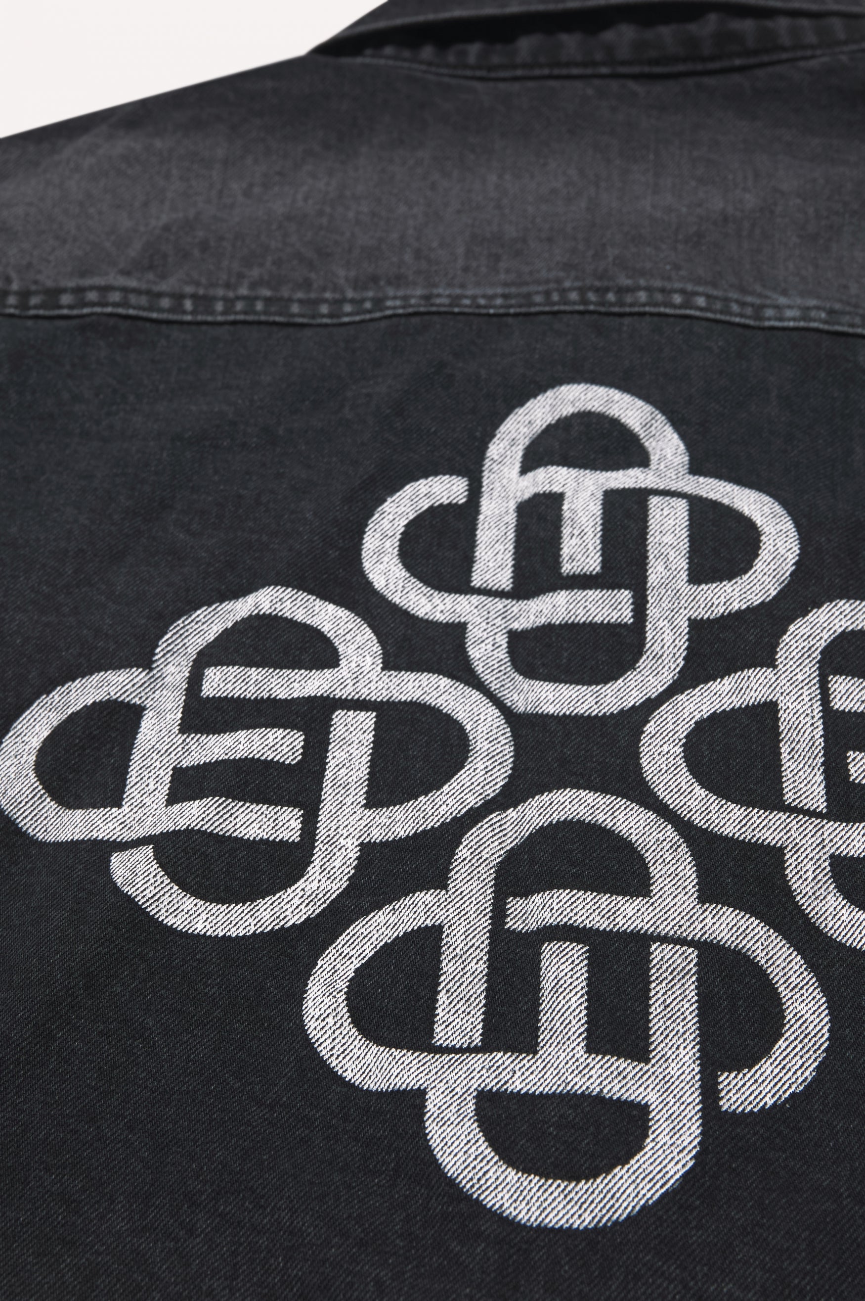 SYMBOL DENIM JACKET | BLACK