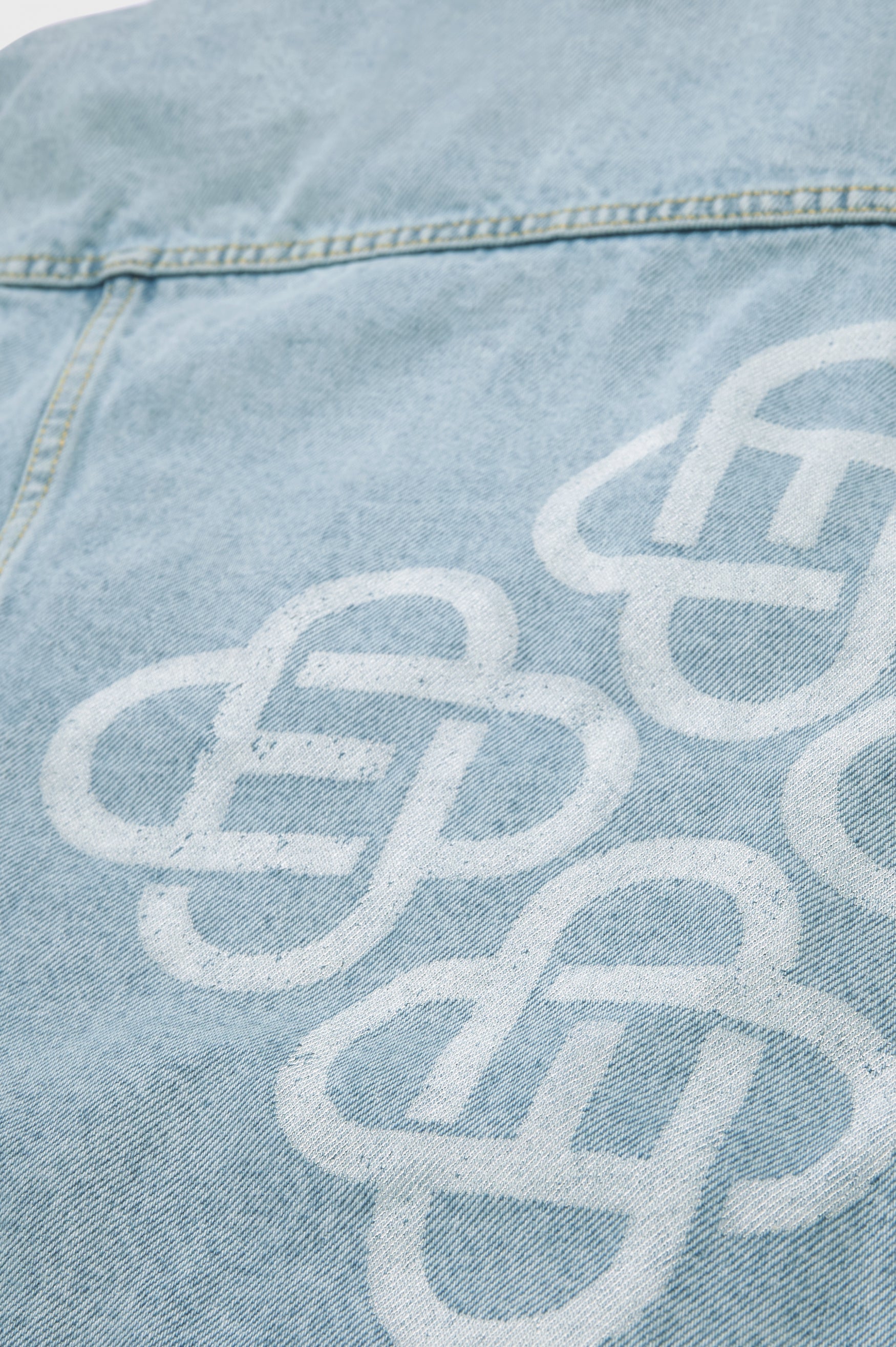 SYMBOL DENIM JACKET | BLUE