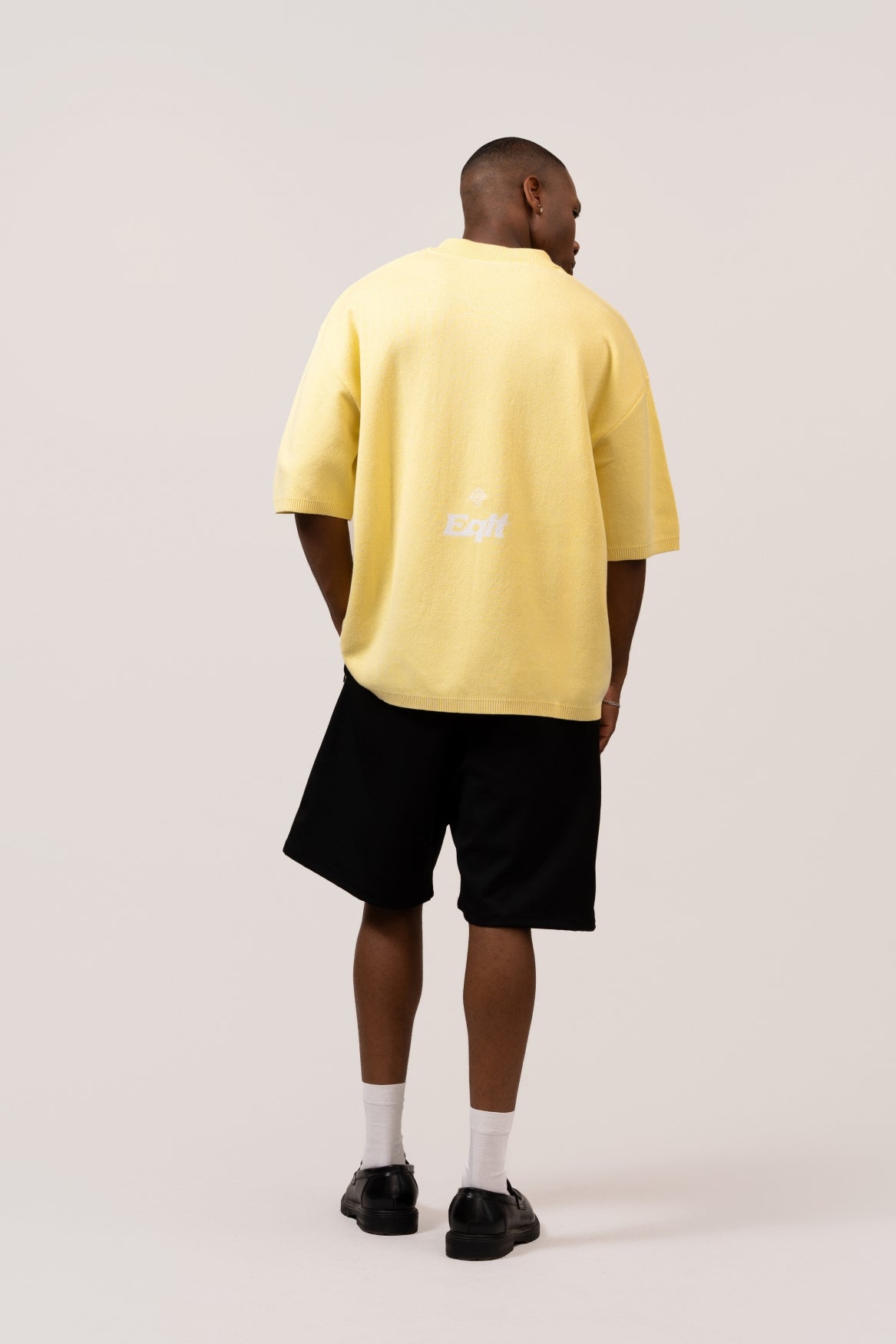 Knit Polo Tee | Butter Yellow